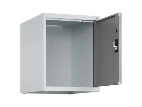opzetkast,v. locker,1vak.,vak B 400mm,HxBxD 500x400x500mm,cilinderslot