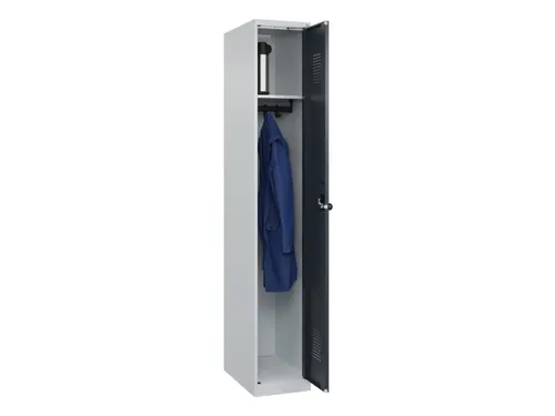 locker,HxBxD 1850x300x500mm,1vak,vak B 300mm,draaigrendel