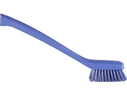 Vikan Hygiene smalle borstel Paars lange steel