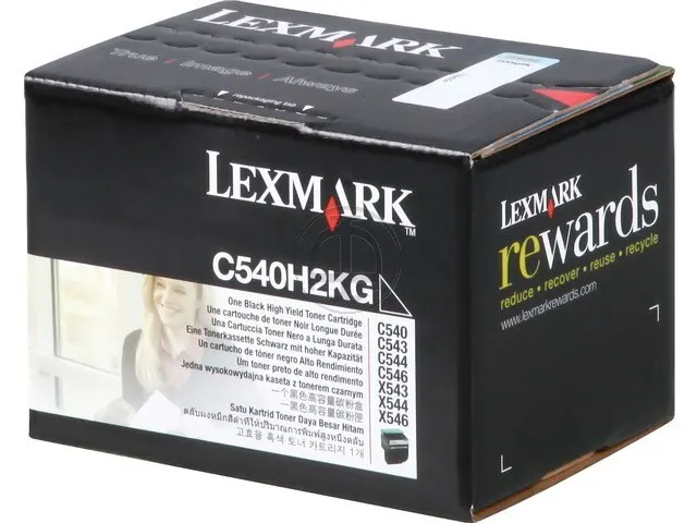 Toner C540H2KG Lexmark noir