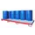 opvangbak,v. 10x200l vat,opvangvol. 280l,HxBxD 200x1300x3280mm