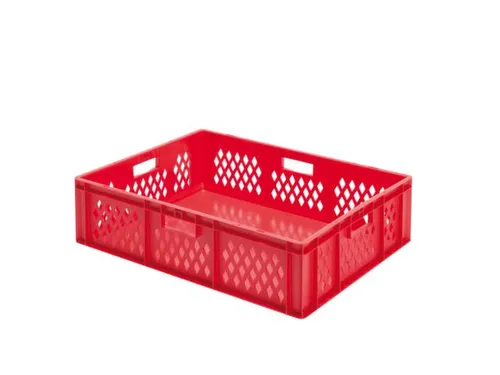 Euronorm-stapelbak 78liter Rood 210x800x600mm