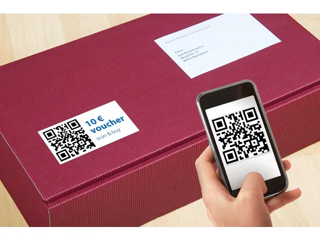 HERMA 9642 QR-code etiketten A4 40x40mm Wit 600 stuks