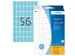 HERMA 2343 Universele etiketten 12x18mm Blauw 1792 stuks