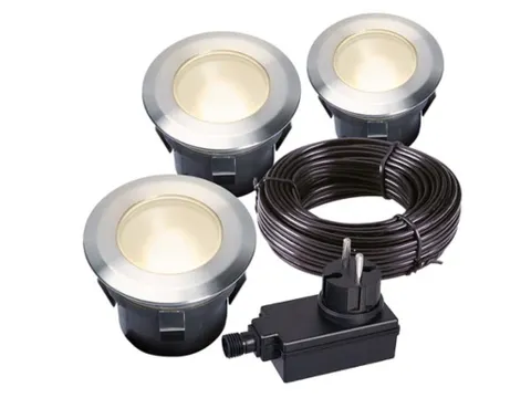 Garden Lights - Larch SET - Inbouw Spot - 12V - 30LM - 1W - 3000K