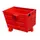 Kiepbak 600x600x800mm 0.30m³ 50kg Draagverm. 500kg Ral3000