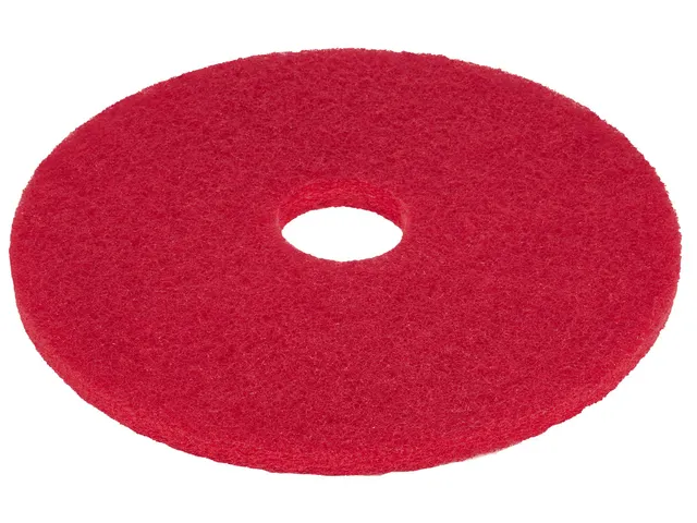 Tampon de sol rouge 17 inch 5 pièces