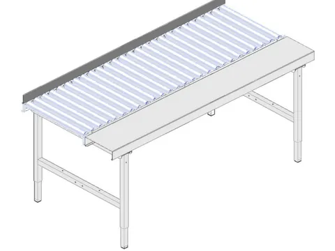 zijgeleiding,HxBxD 70x1955x20mm,v. paktafel,meerprijs
