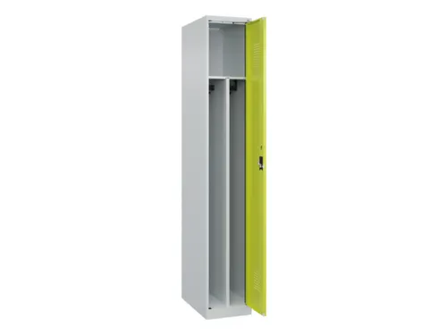 locker voor scheiding van kleding,HxBxD 1850x300x500mm,1vak