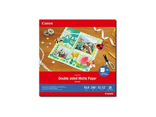 Canon MP-101D dubbelzijdig mat papier, 12 x 12 inch, 30 vel