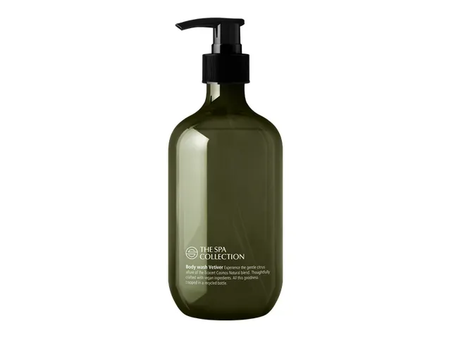 The Spa Collection Vetiver ECOCERT Body Wash pompfles 24x475ml