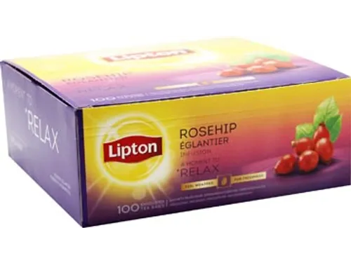 Thee Rozebottel Infusion Doos 100 zakjes