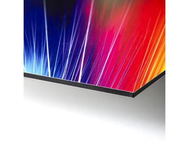 BOND Aluminium paneel met eigen Print 50x100cm Dubbelzijdig
