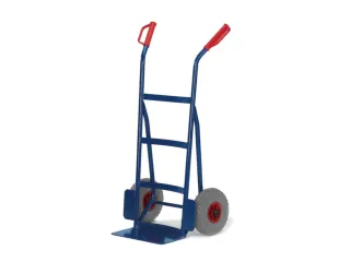 Steekwagen 250Kg Steekplaat 400X180Mm Gewelfd Staal Luchtbanden - 1