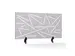Ecran de séparation acoustique motif découpé 60x120cm Gris clair