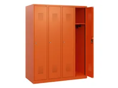 schoollocker,HxBxD 1530x1200x500mm,4vak,vak B 300mm,cil.-slot