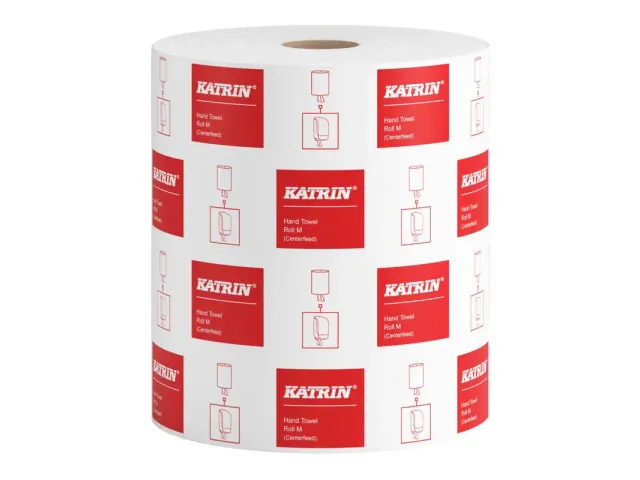 Essuie-mains Katrin 485049 Medium 1 épaisseur blanc palette