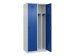 locker voor scheiding van kleding,HxBxD 1850x800x500mm,2vak - 1