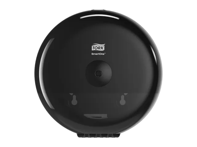 Tork 681008 T9 SmartOne Mini Toiletpapier Dispenser Elevation Zwart