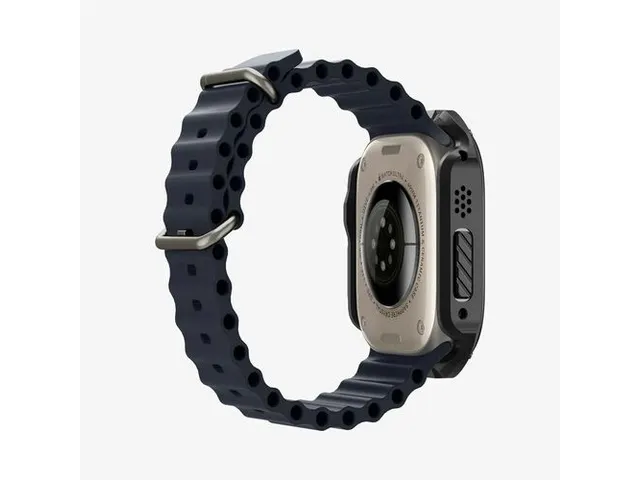 Spigen ACS05457 Apple Watch Ultra 49mm Case Tough Armor zwart