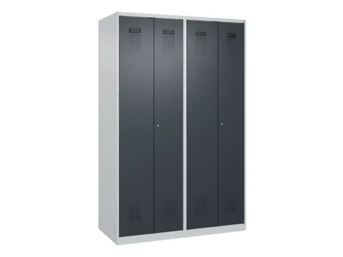 PBM-locker,HxBxD 1850x1200x500mm,4vak,vak B 300mm,cil.-slot