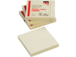 Memoblok Quantore 76x76mm geel - 1