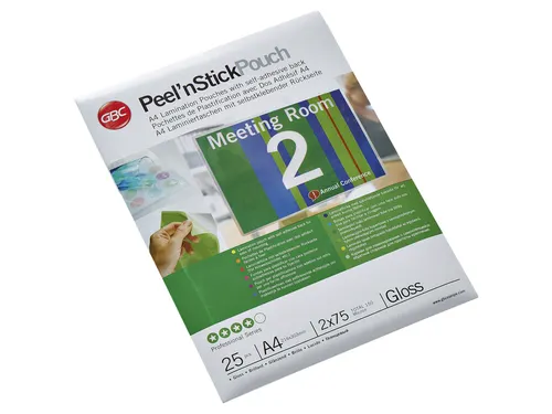 Lamineerhoes Gbc Zelfklevend A4 75 micron