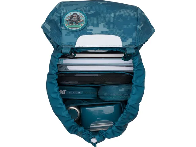 Schooltas Beckmann Classic 22L Jungle game green