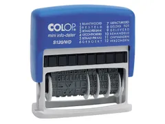 Woord-datumstempel Colop S120 mini info-dater 4mm
