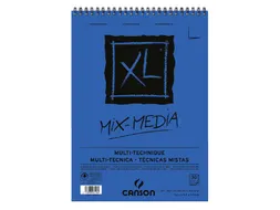 Aquarelblok Canson Xl Mix Media Spiraal A3 300gr 30 vel