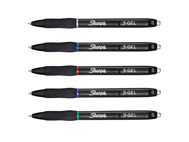 Gelschrijver Sharpie S-gel medium assorti blister à 8 stuks