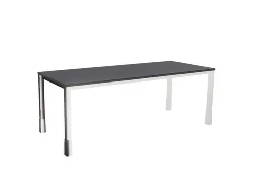 In hoogte verstelbaar bureau,HxBxD 720-840x2000x800mm,CC-zwart