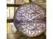 Wandklok Nextime dia 40cm Paars Hout Yogi