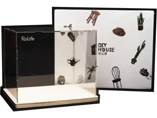 Robotime XXL Dustcover voor DIY huisjes 304x234x270mm DG11/12/13