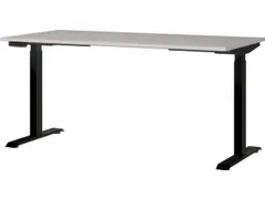 Elektrisch ihv bureau,HxBxD 720-1200x1600x800mm,blad decor kasjmier