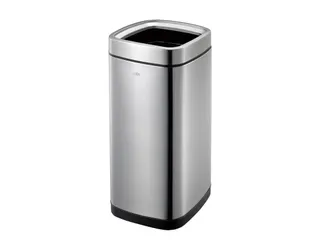 Afvalbak Laguna Trash Bin 35 Liter Mat Rvs - 1