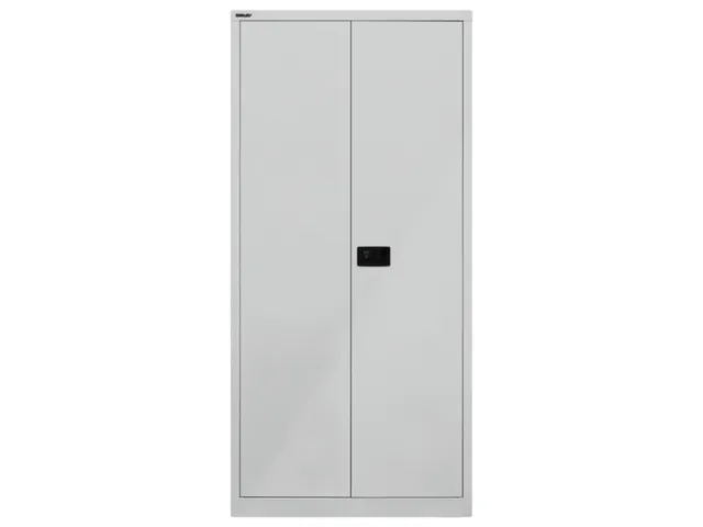 kantoorkast openslaande deuren HxBxD 1950x914x400mm Stalen lichtgrijs