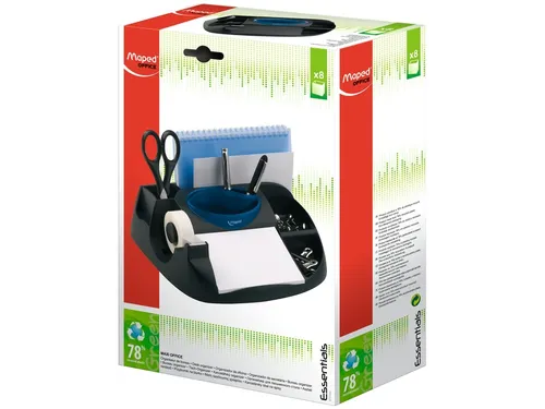 Bureau Organizer Maped Essentials Green Zwart