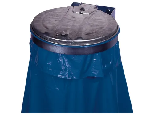 Afvalverzamelaar Wandhouder 400x510mm 120 liter Verzinkt Staalplaat
