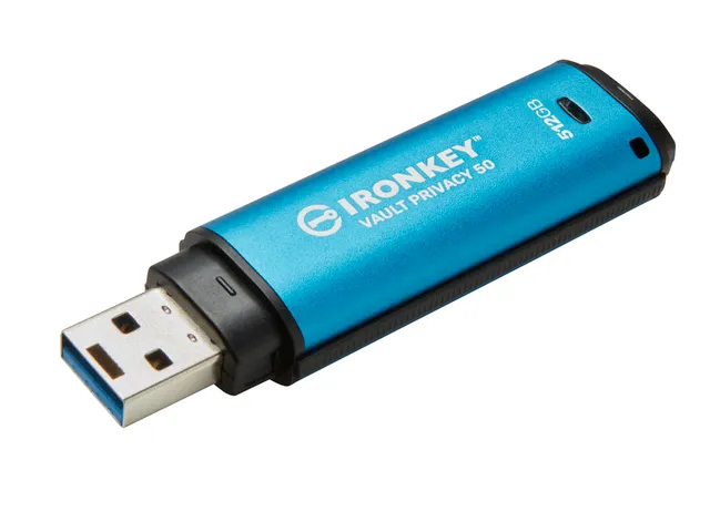 512GB IronKey Vault Privacy 50 AES-256 versleuteling, FIPS 197