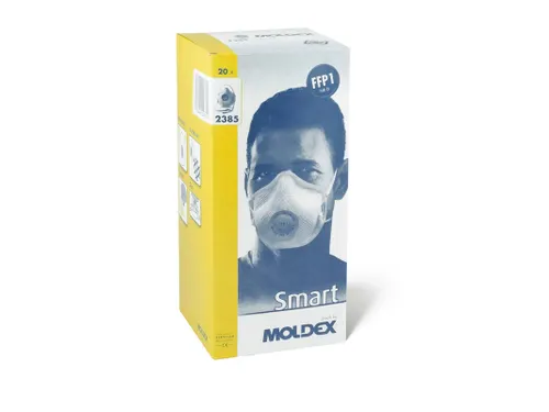 Moldex stofmasker Smart FFP1 NR D Ventex Klima-ventiel 20 Stuks
