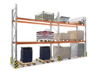 palletstelling,basis+1xaanbouw,HxBxD 3360x5700x1100mm - 1