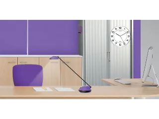 Wandklok Unilux Magnet Ø30,5cm lichtgrijs/wit cijfers - 3