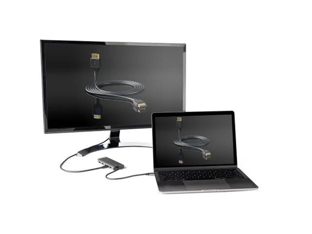 USB C Multiport Adapter Mini Dock