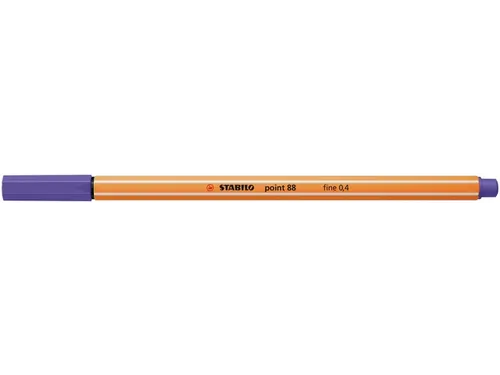 Fineliner STABILO point 88/55 paars 0.4mm