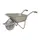 bouwkruiwagen,80l,HxBxD 620x590x1450mm,stalen buis,grijs,PU-banden