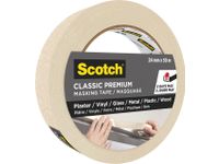 Afplaktape Scotch Premium Classic 24mmx50m beige