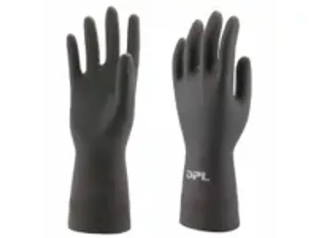 OUTLET CMT Nova 65 heavy duty handschoen Rubber Zwart Maat L 8-8.5 144