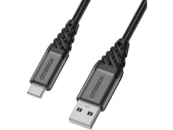 OtterBox Premium Datatransferkabel USB-A naar USB-C 1m zwart