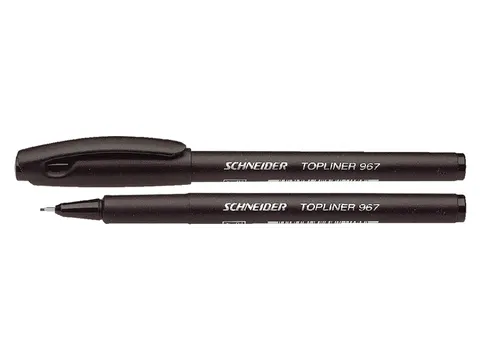 Fineliner Schneider Topliner 967 Zwart 0.4mm